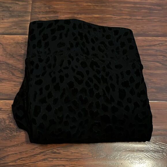 Torrid Pixie Black Leopard Luxe Ponte High Rise Pull On Pants Animal Print - Picture 7 of 14